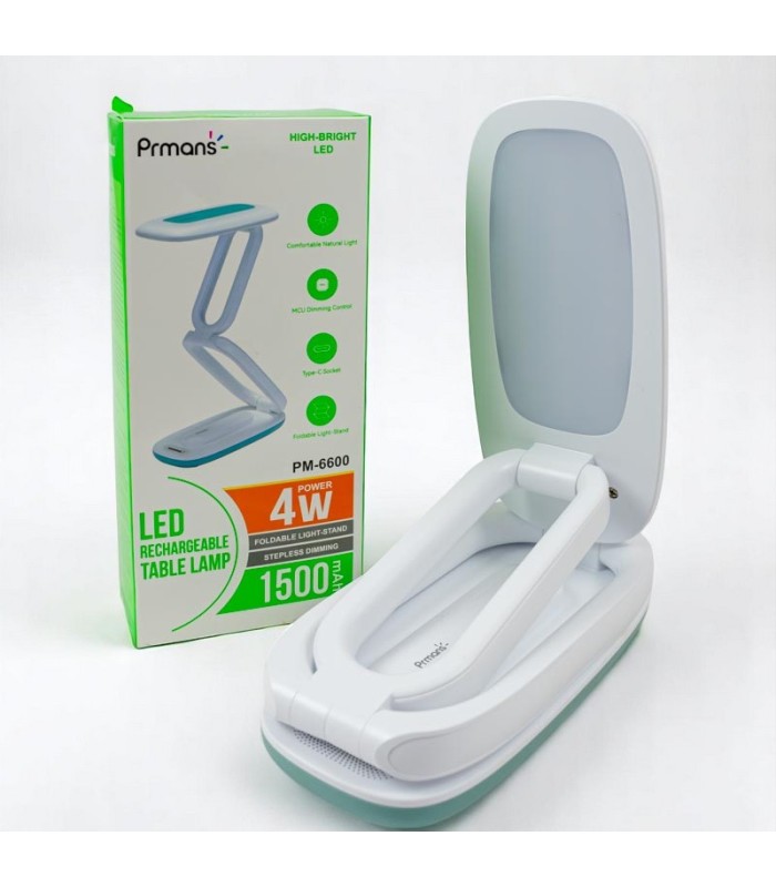 Lampara LED flexible blanco