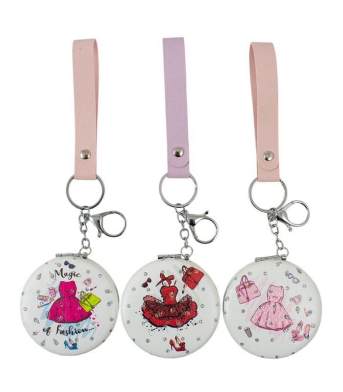 LLAVERO ESPEJO DOBLE