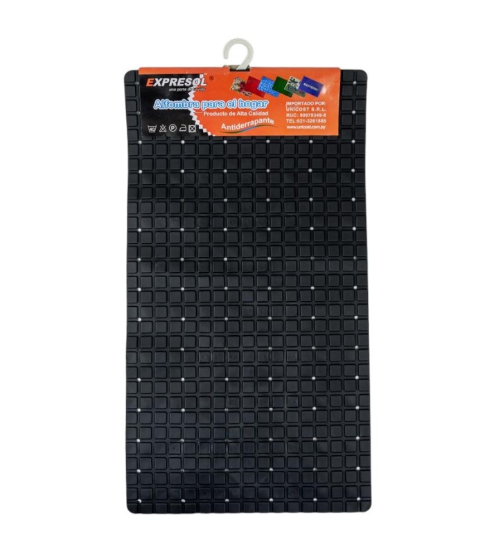 ALFOMBRA GOMA CUADRITO 67x36CM