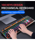 Teclado mecanico LED WEIYU WY104
