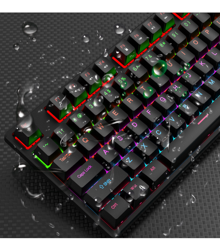 Teclado mecanico LED WEIYU WY104