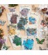 Sticker pvc serie mariposa 40pc