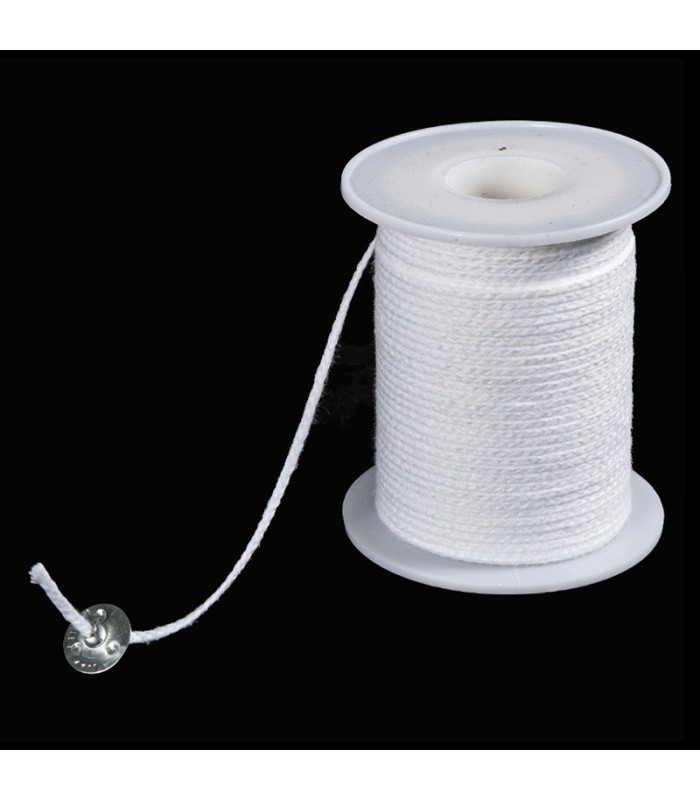 Pabilo de algodon en rollo 61m de 24hilo