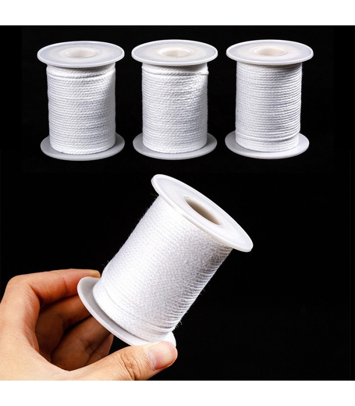 Pabilo de algodon en rollo 61m de 24hilo