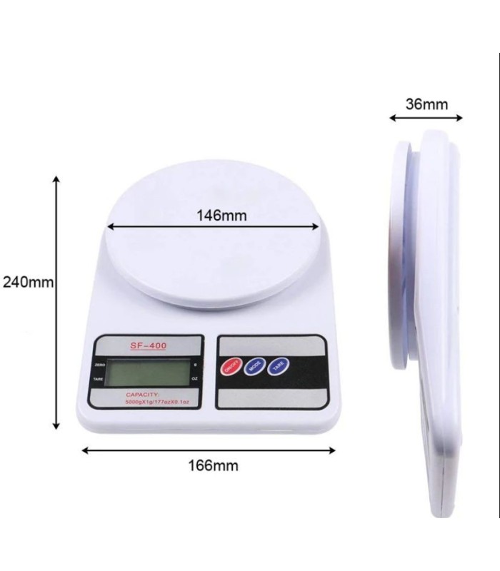 Balanza digital de cocina 10kg SF-400