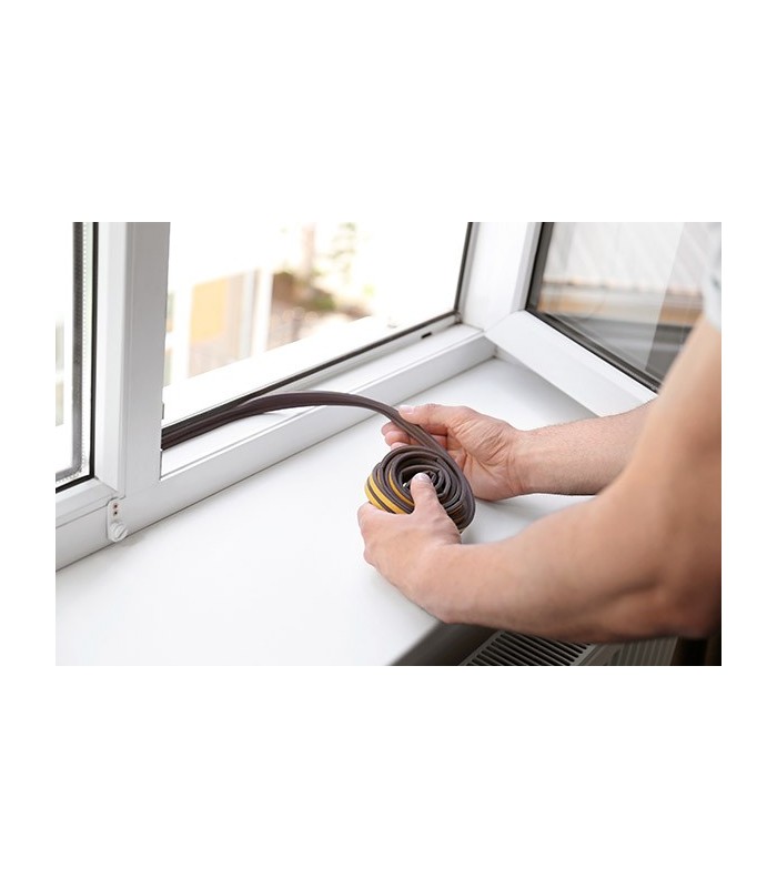 Burlete de goma para puertas y ventanas