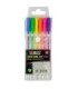 BOLIGRAFO SEMI GEL CON GLITTER 6PC