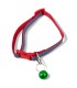 Collar para mascota con campana 17cm 12 piezas