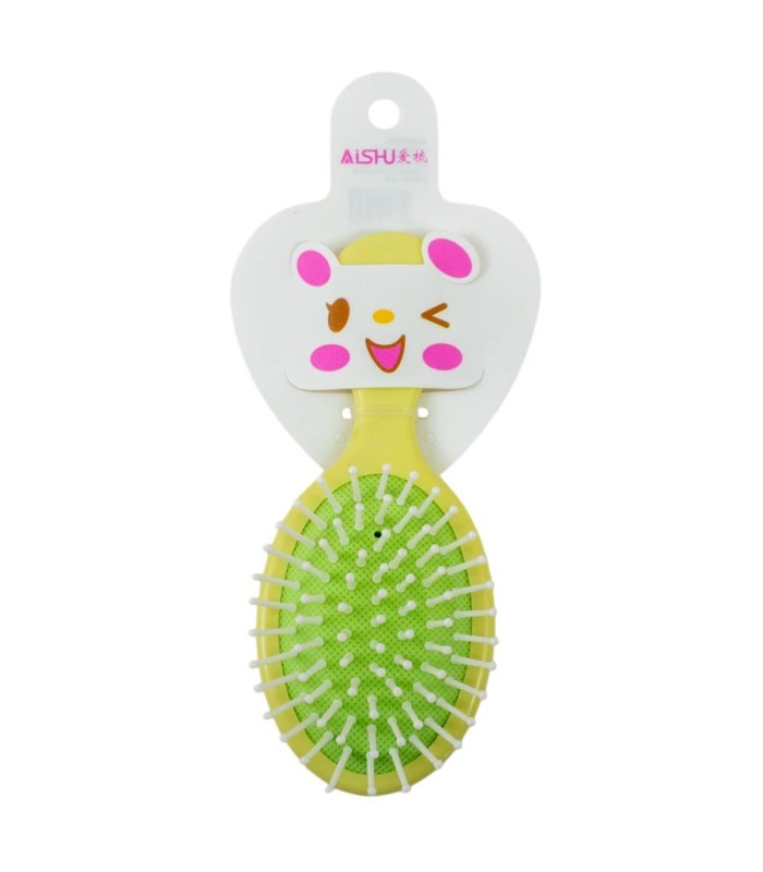 Mini peine ovalado tono pastel