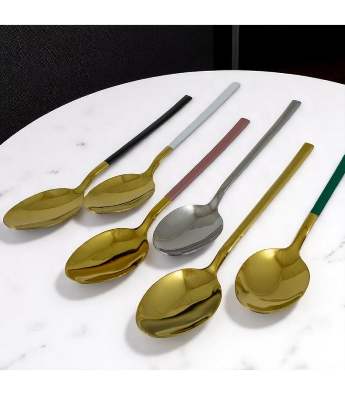 CUCHARA COLOR SURTIDO 6PC 21cm