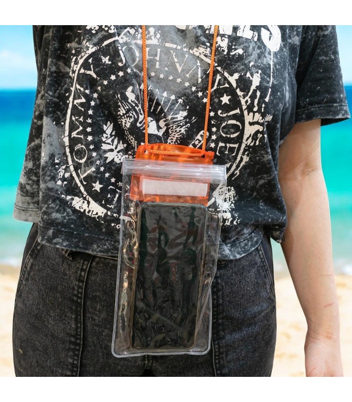 Estuche para celular a prueba de agua 27x10cm