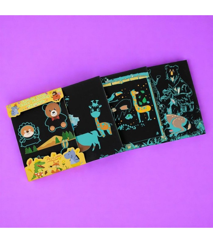 TARJETA INFANTIL TECNICA SCRATCH