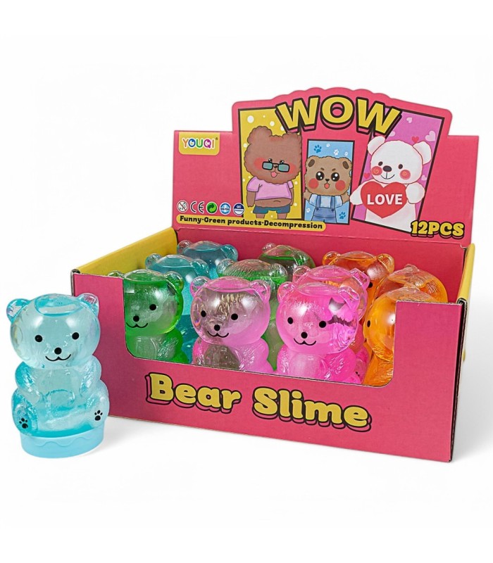 SLIME CON FORMA DE OSO