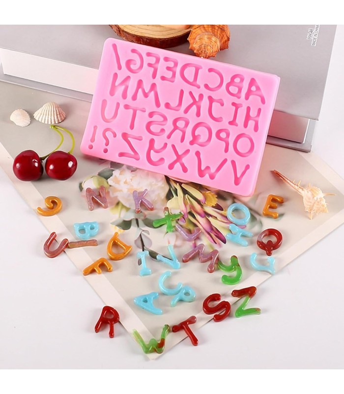 Molde de silicona letra graffti 137x94mm