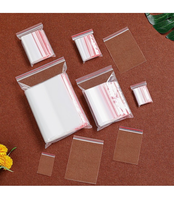 Bolsa ZIP hermetico 9x13cm 100pcs N4.5