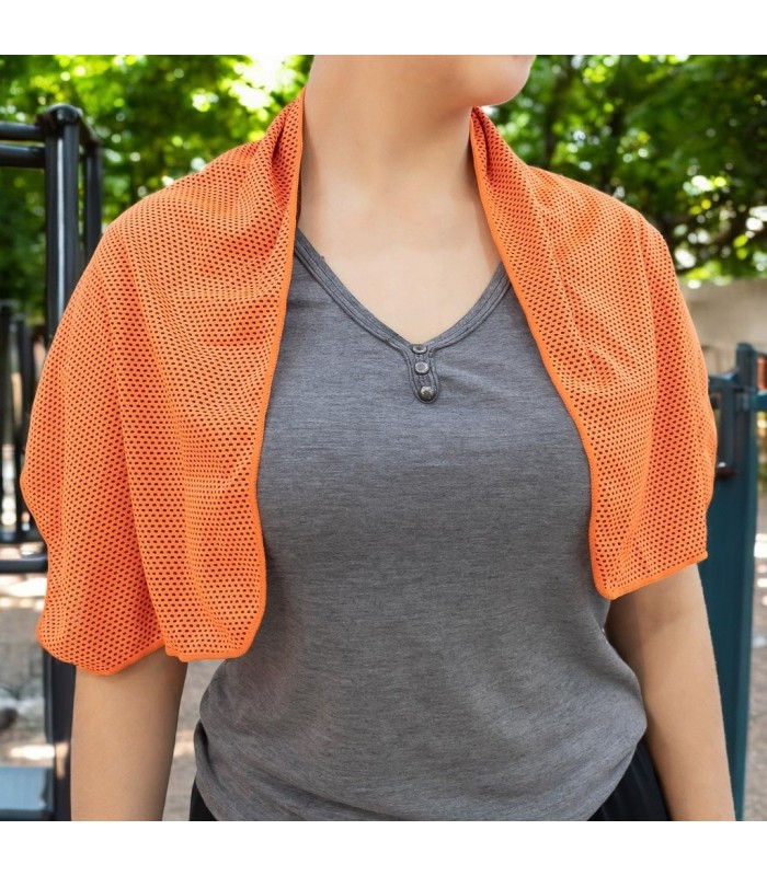 Toalla deportiva efecto frio 100x30cm