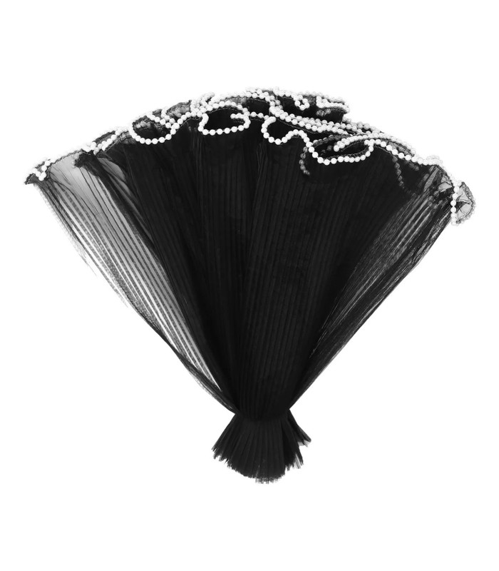 Malla para envolver ramo con perla 28cmx4.5cm