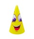 BONETE DE CARTON EMOTICON 10PC