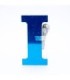 Letra decorativa con LED