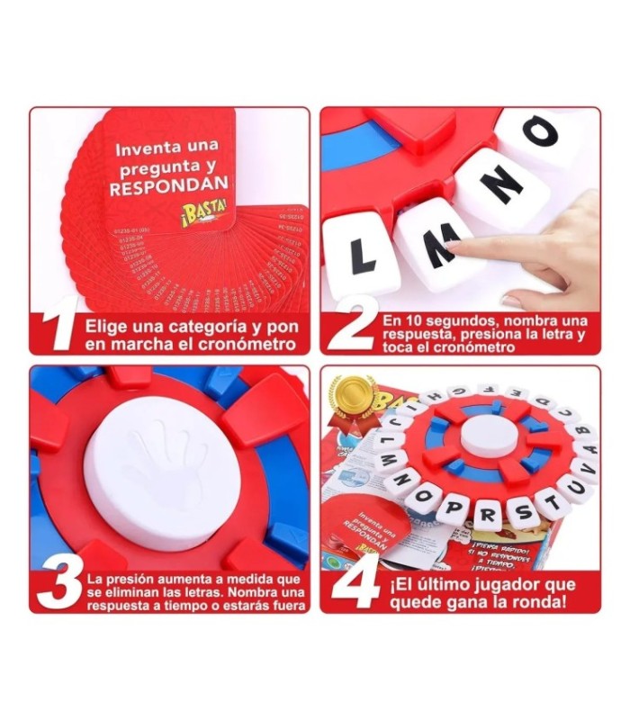JUEGO DE MESA BASTA 0123S