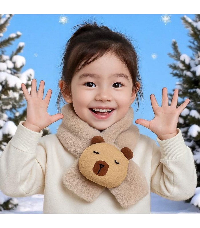 Bufanda infantil capibara