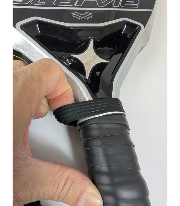 Anillo de goma para raqueta 5pcs sujetador de grip