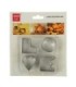MOLDE METAL LOVE 4PC