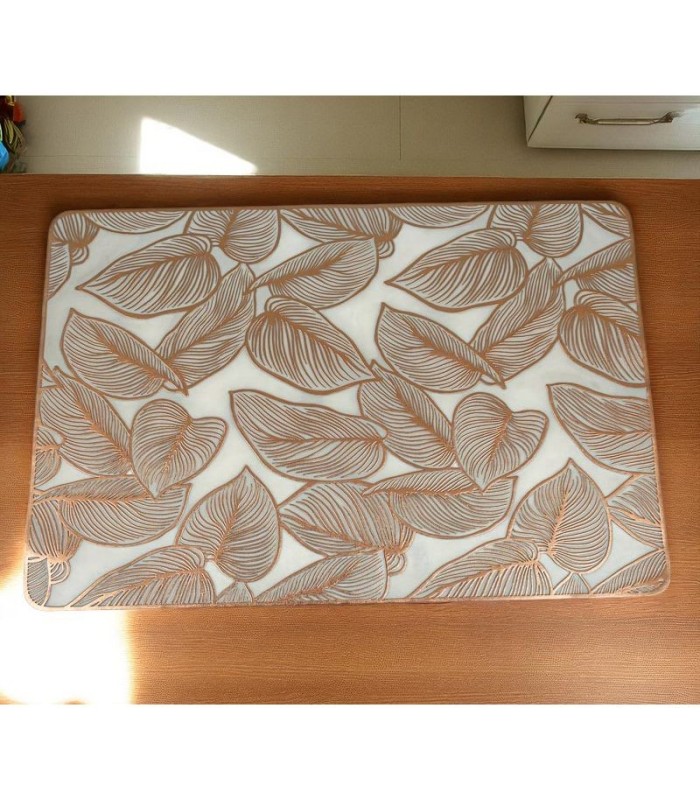 Individual relieve de hoja 45x30cm