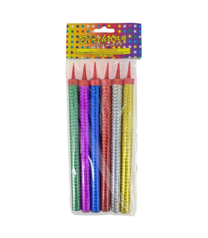 Vela bengala 20cm 6pc