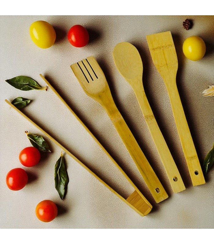 Juego de cuchara de madera 5pc