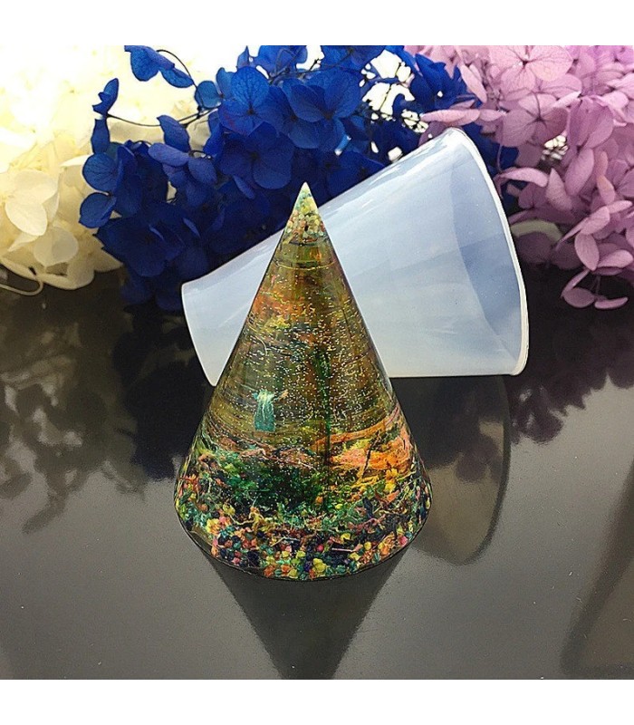 Molde de silicona cono 3D 60mm