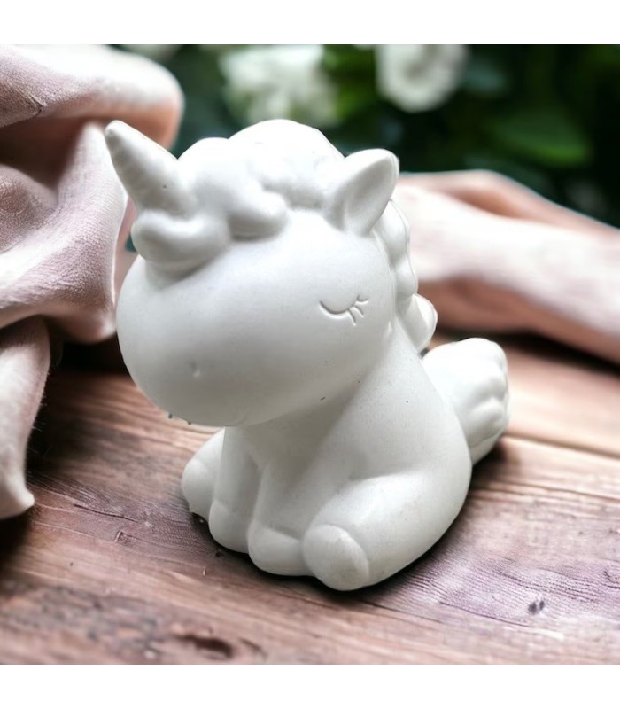 Molde de silicona unicornio 6x6.5cm