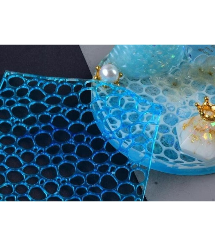 Molde de silicona burbuja 80x80mm