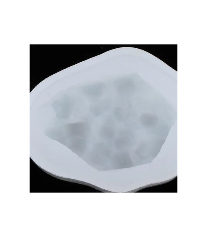 Molde de silicona crital 3D 19.4x31.6x39mm