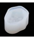 Molde de silicona crital 3D 19.4x31.6x39mm