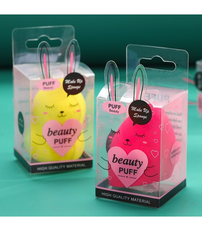 Esponja facial con forma