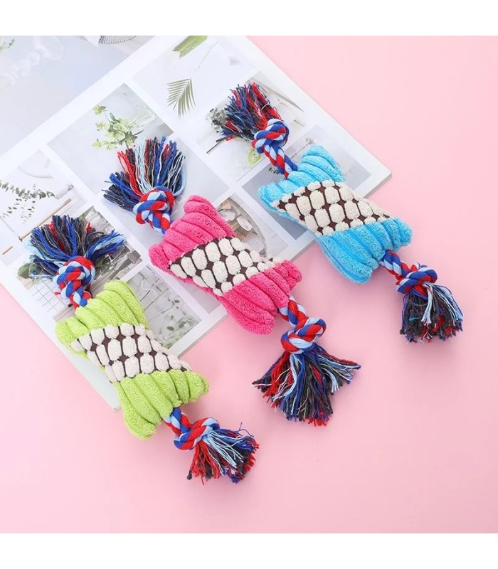 Peluche diseño hueso para mascota