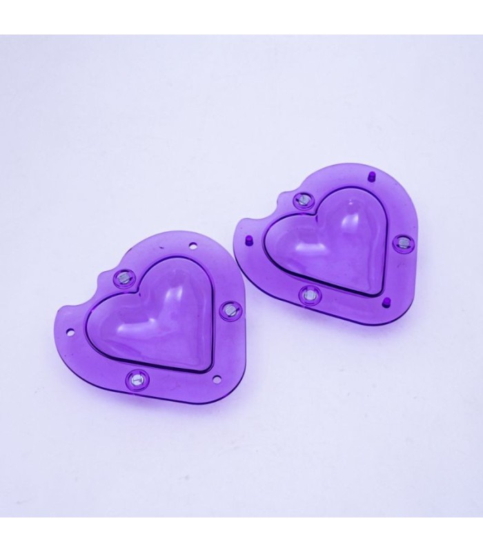 Molde de plastico diseño corazón