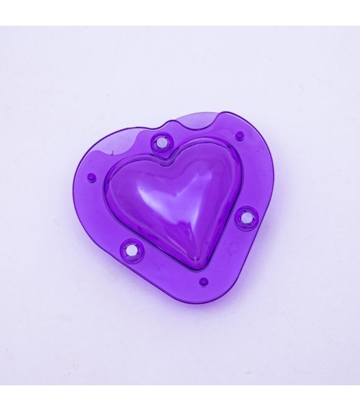 Molde de plastico diseño corazón