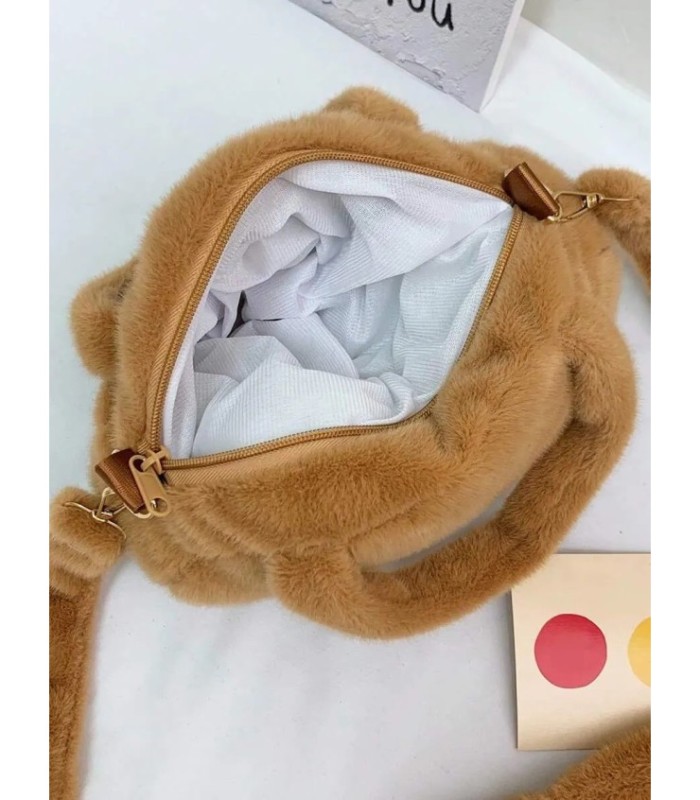 Cartera peluche CAPIBARA