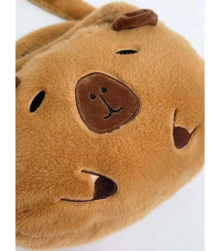 Cartera peluche CAPIBARA