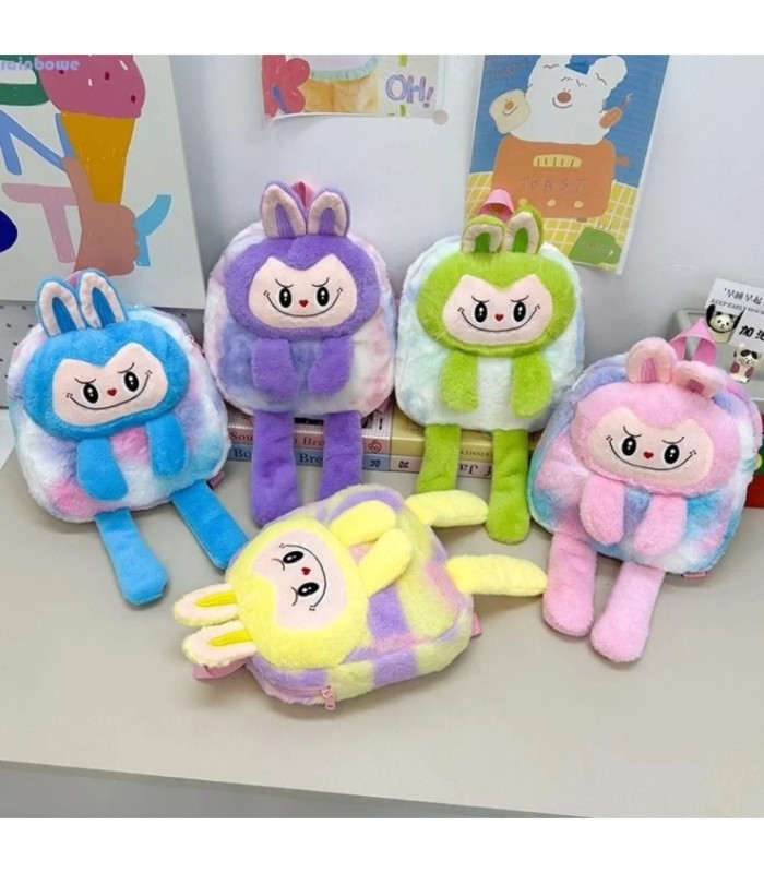 MOCHILA COLORIDO LABUBU