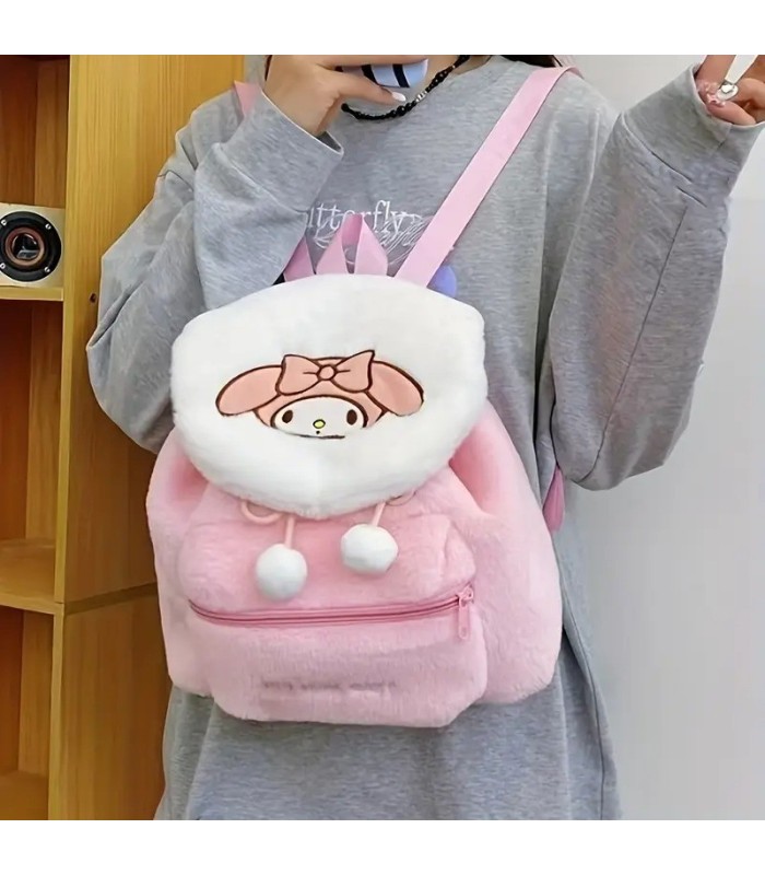 MOCHILA PELUCHE KUROMI 37CM