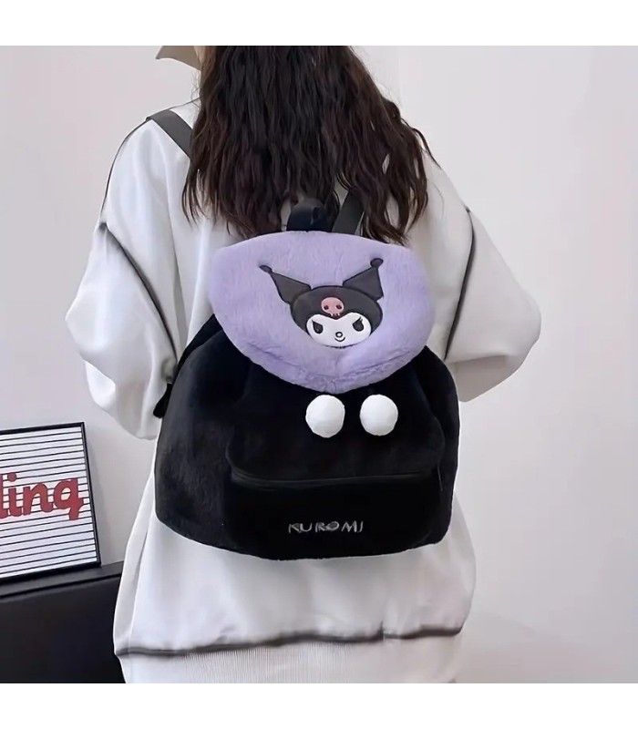 MOCHILA PELUCHE KUROMI 37CM