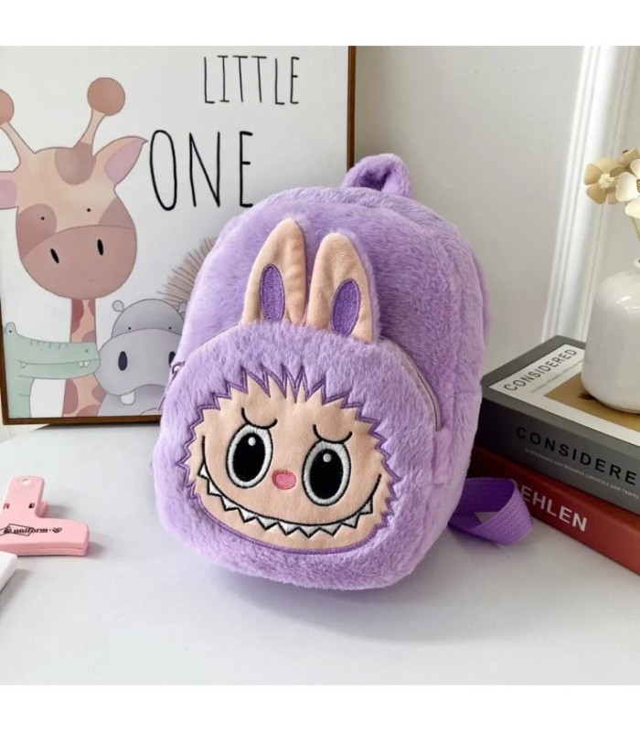 MOCHILA PELUCHE LABUBU 30x23CM