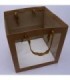 Bolso de regalo 30x30x30cm marron
