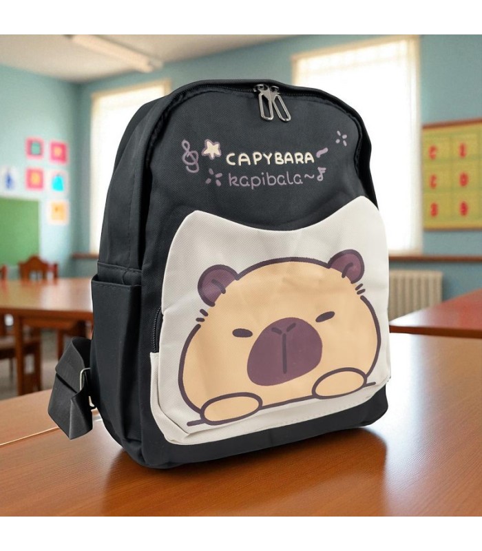 Mochila de tela CAPIBARA 22x29cm