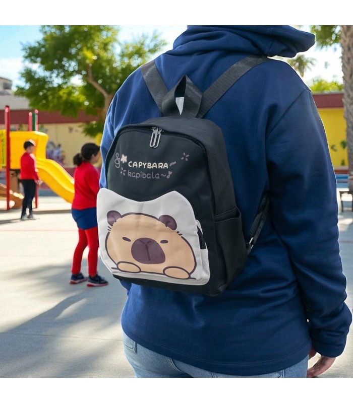 Mochila de tela CAPIBARA 22x29cm
