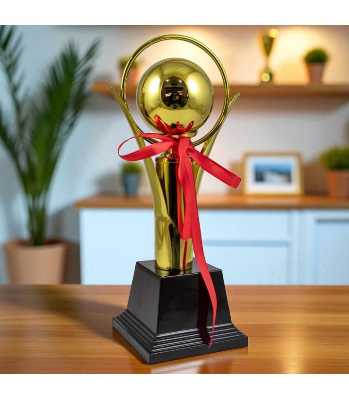 TROFEO BASE MARRON 31x10CM