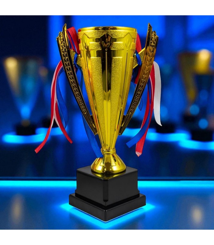 TROFEO COPA BASE NEGRO 25x9CM